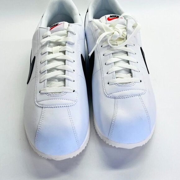 Nike Cortez '23 Men's Size 13 White Black Photo Blue  Sneakers DM4044-100 - Picture 2 of 14